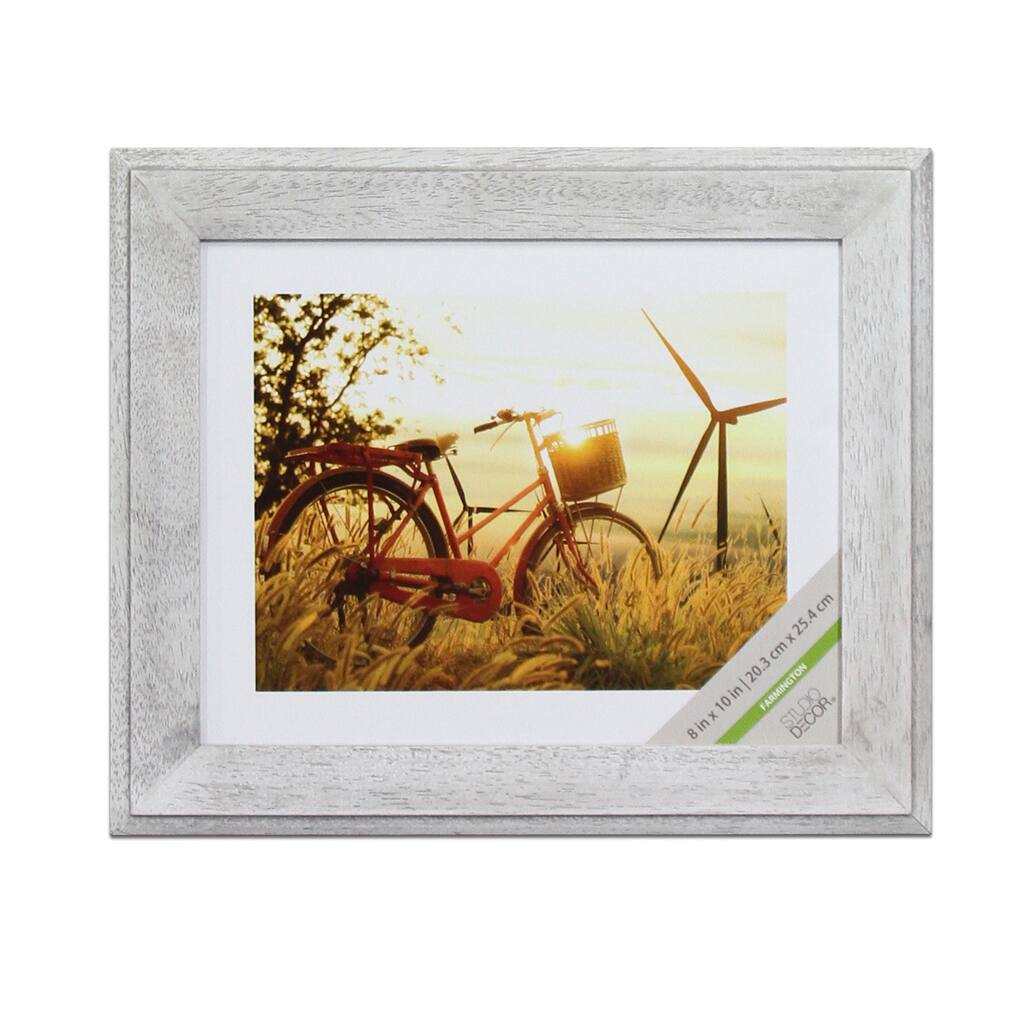 Find The White Rustic Farmington Wooden Frame By Studio Décor At Img